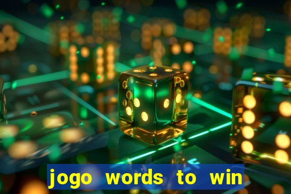 jogo words to win paga mesmo